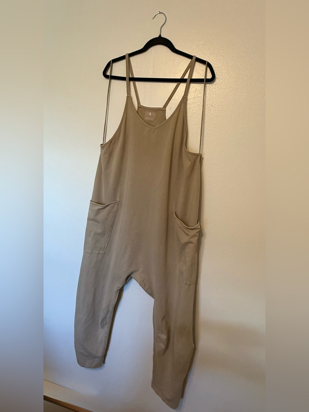 FP Movement by Free People Beige/Sand Hot Shot Onesie